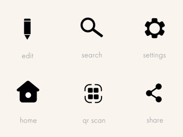 maanvis icons, branding